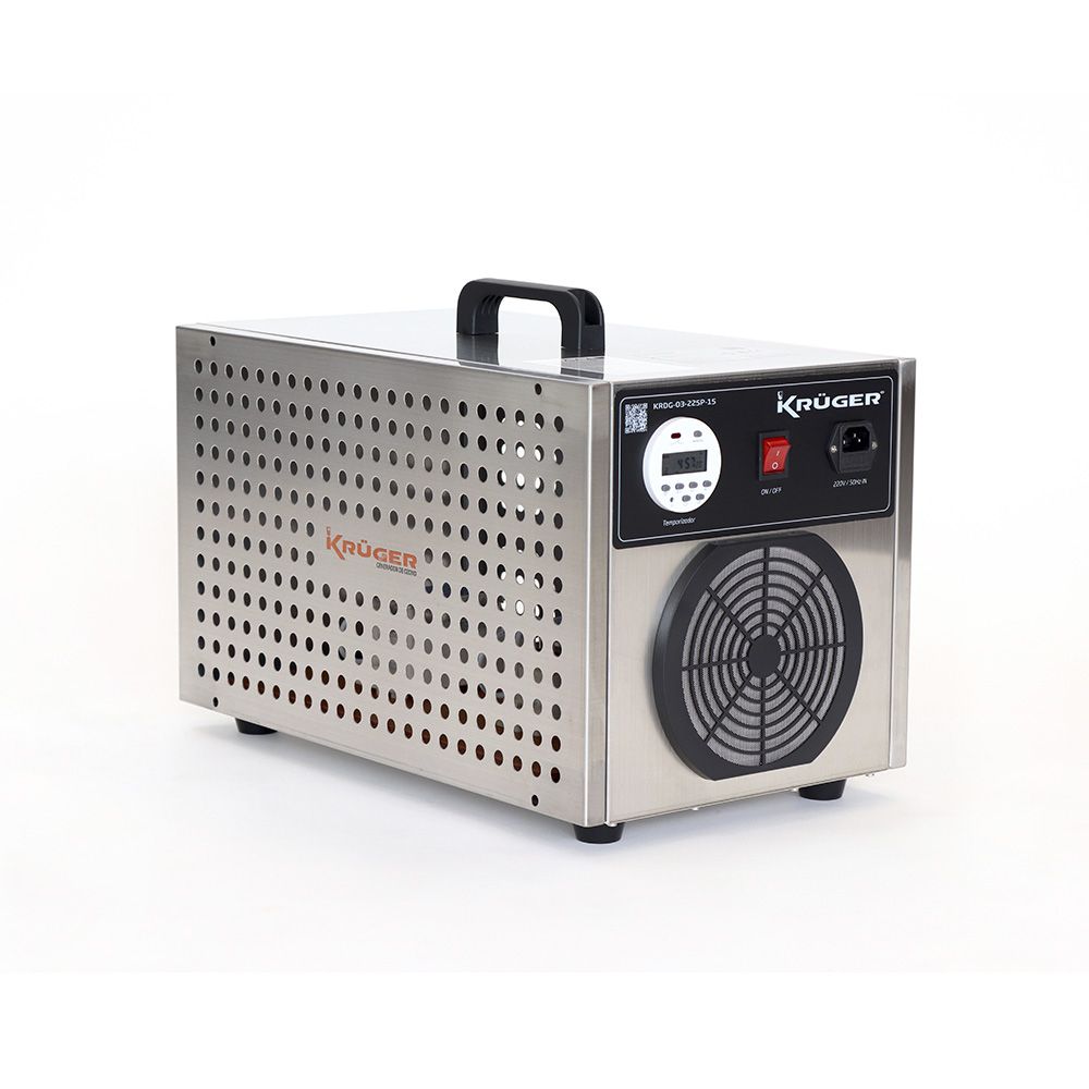 Generador Ozono Portatil 220v 50hz 225w 15gr Hora Programable - Producto